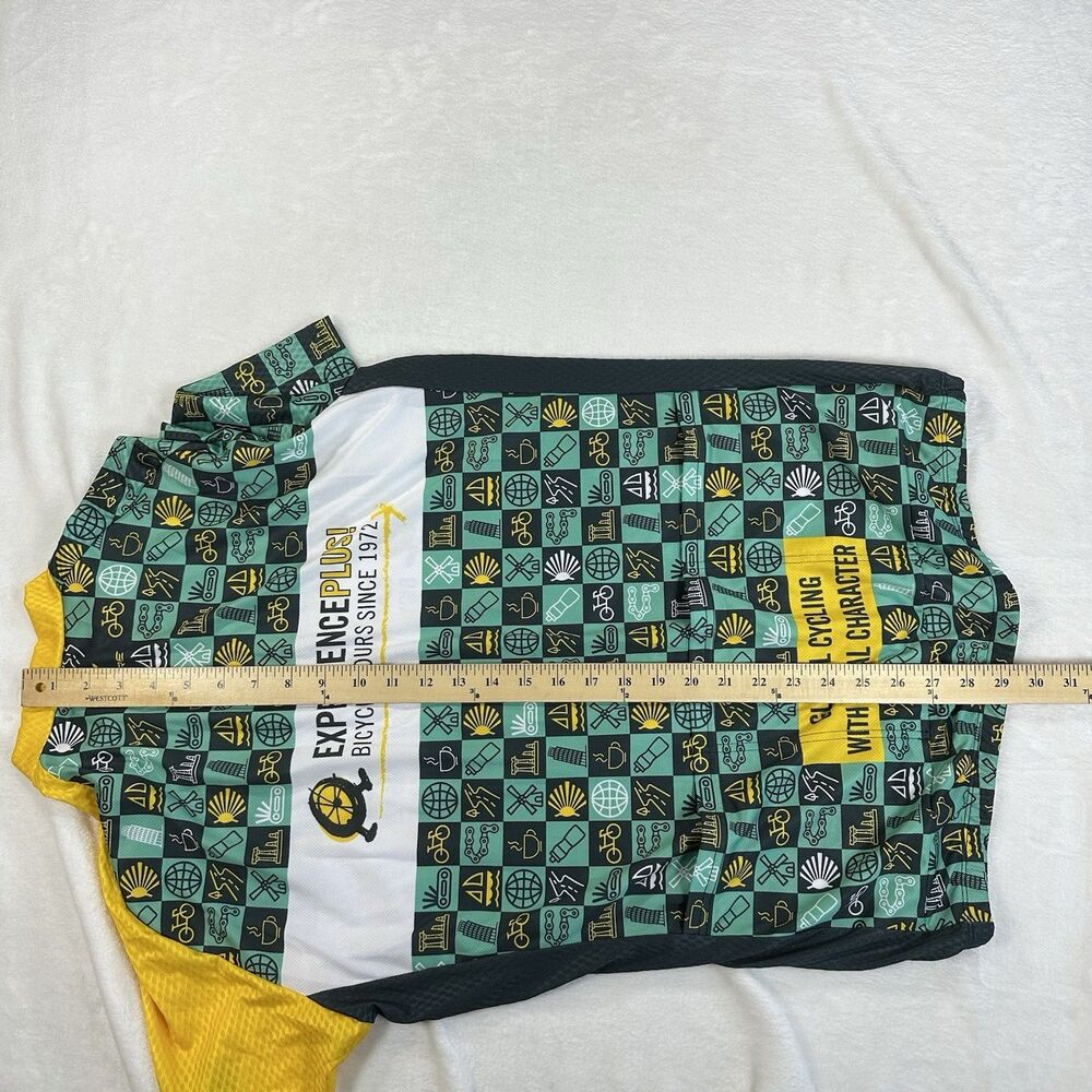 New Cuore Experience Plus Italy Cycling Jersey Womens XL Full Zip Short Sleeve - Picture 9 of 15